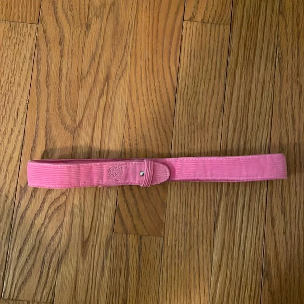 Myself Belts - Pink Corduroy Girls Belt
